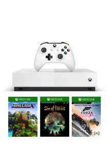 Xbox One S 1TB All-Digital Edition + Minecraft + Sea of Thieves + Forza Horizon 3